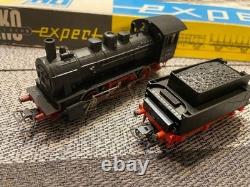 PIKO Expert HO Gauge Model Train Set Black Red Locomotive, Used, Vintage F/S