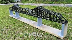 P&LE Bridge, Beaver, PA, Circa 1911' Cantilever design, N gauge L. E. NICE sale