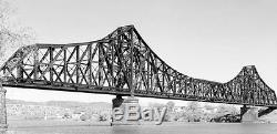 P&LE Bridge, Beaver, PA, Circa 1911' Cantilever design, N gauge L. E. NICE sale