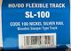 Peco Sl-100 Wooden Sleeper Type Flexi Track 914mm Code 100 Rail Pk25 Oo Gauge