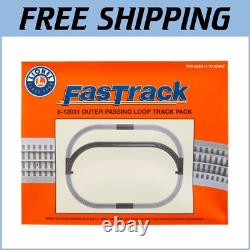 Plastic O Gauge Track Pack with Curves and Switches for Model Train Enthusiasts Plastic O Gauge Track Pack with Curves and Switches for Model Train Enthusiasts