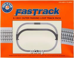 Plastic O Gauge Track Pack with Curves and Switches for Model Train Enthusiasts Plastic O Gauge Track Pack with Curves and Switches for Model Train Enthusiasts