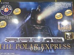 Polar Express Train Set 6-31960 O-Gauge Pre-Owned with 3 Additional Cars