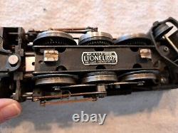 Post-WWII Lionel Trains O Gauge STEAM ENGINE & TENDER 2466WX with 2 Boxes