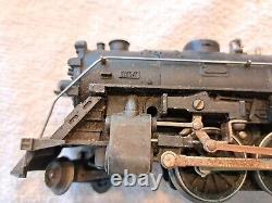 Post-WWII Lionel Trains O Gauge STEAM ENGINE & TENDER 2466WX with 2 Boxes