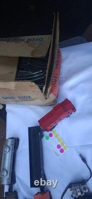 Post War Lionel Trains With Boxes And Tracks Gauge Lot Of 12