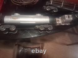 Post War Lionel Trains With Boxes And Tracks Gauge Lot Of 12