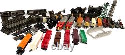 Postwar LIONEL O GAUGE Train Set, 1950s, 2343 SF, 41 Army Switcher, Tracks, LOT