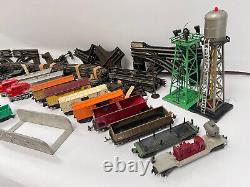 Postwar LIONEL O GAUGE Train Set, 1950s, 2343 SF, 41 Army Switcher, Tracks, LOT