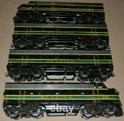 Postwar O Gauge Vintage Original Train O Scale Diesel Reading Atwater All Nation