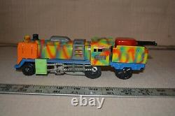 Postwar Toy Train Military Model Army O Gauge Size Marx Style Locomotive