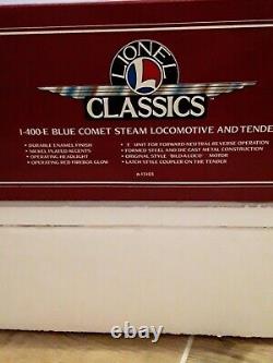 Pre Owned Lionel Classics 1-400-E Blue Comet Steam Locomotive and Tender