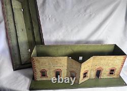 Pre War Bing Standard Gauge Tin Litho PARR Pennsylvania Passenger Train Station