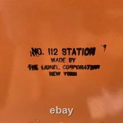 Pre-war Lionel Standard Gauge- No. 112-lionel City Station-w Org Box