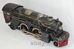 Prewar Lionel Standard Gauge 385E 2-4-2 Steam Engine with Chugger Runs & Chugs