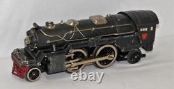 Prewar Lionel Standard Gauge 385E 2-4-2 Steam Engine with Chugger Runs & Chugs