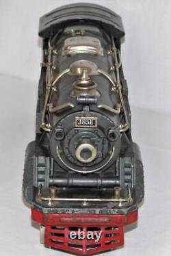 Prewar Lionel Standard Gauge 385E 2-4-2 Steam Engine with Chugger Runs & Chugs