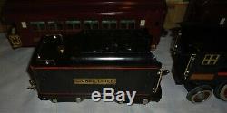 Prewar Lionel Standard Gauge #394e 390e/390t 319 320 322 Wine Boxed Set Ex/ln. M7