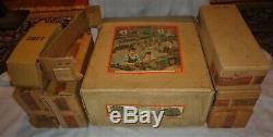 Prewar Lionel Standard Gauge #394e 390e/390t 319 320 322 Wine Boxed Set Ex/ln. M7