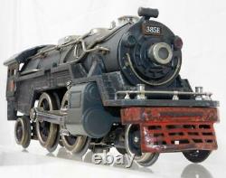 Prewar Lionel Trains Standard Gauge 385E 2-4-2 Steam Engine Gray Nickel Trim Run