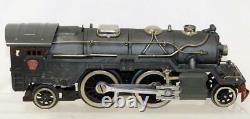 Prewar Lionel Trains Standard Gauge 385E 2-4-2 Steam Engine Gray Nickel Trim Run