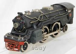 Prewar Lionel Trains Standard Gauge 385E 2-4-2 Steam Engine Gray Nickel Trim Run