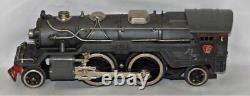 Prewar Lionel Trains Standard Gauge 385E 2-4-2 Steam Engine Gray Nickel Trim Run