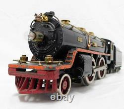 Prewar Lionel Trains Standard Gauge 390E 2-4-2 Steam Engine &Tender Runs Ornge s