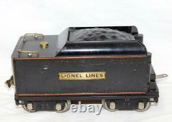 Prewar Lionel Trains Standard Gauge 390E 2-4-2 Steam Engine &Tender Runs Ornge s