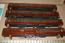 Prewar O Gauge Passenger Train Cars Norfolk & Western O Scale Model Rail 1938