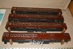 Prewar O Gauge Passenger Train Cars Norfolk & Western O Scale Model Rail 1938