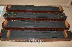 Prewar O Gauge Passenger Train Cars Norfolk & Western O Scale Model Rail 1938