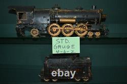 Prewar Standard Gauge Early Steam Train