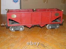 Prewar Standard Gauge Lionel 516 Red Hopper Car Good Looking Hopper Look