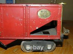 Prewar Standard Gauge Lionel 516 Red Hopper Car Good Looking Hopper Look