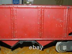 Prewar Standard Gauge Lionel 516 Red Hopper Car Good Looking Hopper Look