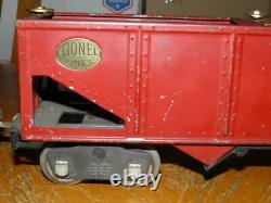 Prewar Standard Gauge Lionel 516 Red Hopper Car Good Looking Hopper Look