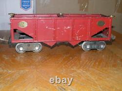 Prewar Standard Gauge Lionel 516 Red Hopper Car Good Looking Hopper Look