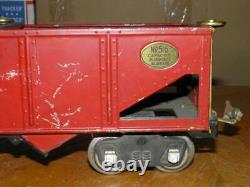 Prewar Standard Gauge Lionel 516 Red Hopper Car Good Looking Hopper Look