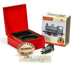 R3825 Hornby OO Gauge Locomotive Peckett 614 0-4-0 Centenary Ltd Edition Train