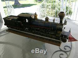 Railroad Os Mogul 1 Scale Narrow Gauge Live Steam Locomotive Engine & Tender