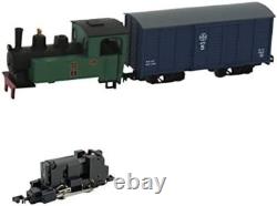 Railway Collection Narrow Gauge80 Nekoya Line Steam Locomotive+Lorry Model Train