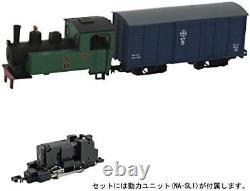 Railway Collection Narrow Gauge80 Nekoya Line Steam Locomotive+Lorry Model Train