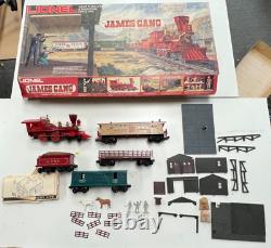 Rare Lionel O Gauge 1053 James Gang 4-4-0 General Locomotive Train Set Tested