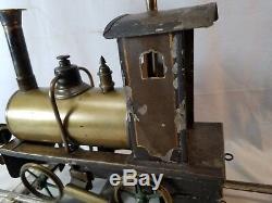 Rare Original 1882-1885 Ernst Plank Live Steam Locomotive Engine Gauge III