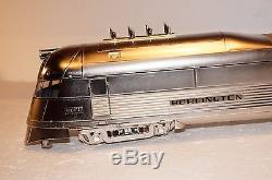 Roberts Lines Zephyr The CB&Q Pioneer in G Gauge 132 Scale Very Rare