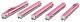 Rokuhan Z Gauge 500 Series Hello Kitty Shinkansen 5cars T013-7 Model Train New