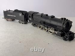S Gauge American Flyer PRR 315 Locomotive 4-6-2 Engine & Tender with Smoke