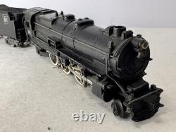 S Gauge American Flyer PRR 315 Locomotive 4-6-2 Engine & Tender with Smoke