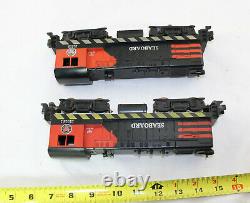 S-Gauge American Flyer Seaboard Switcher Set 1958